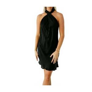 NEW SINCERELY OURS victoria mini dress in black